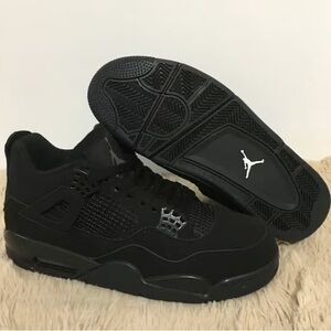 Black cat air Jordan 4 retro